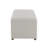 Rectangular Solid Wood Ottoman