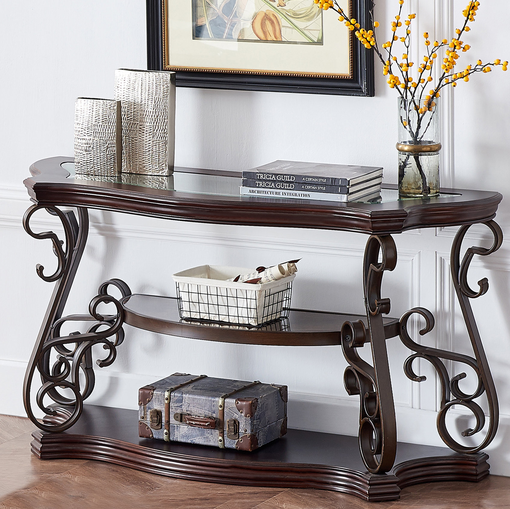 Astoria Grand O'Connor 54'' Console Table & Reviews | Wayfair