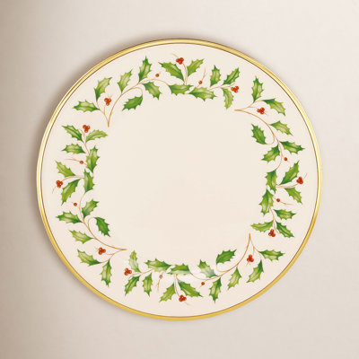 Holiday 11" Porcelain Dinner Plate