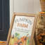 Enseigne de jardin d'automne 24 "H