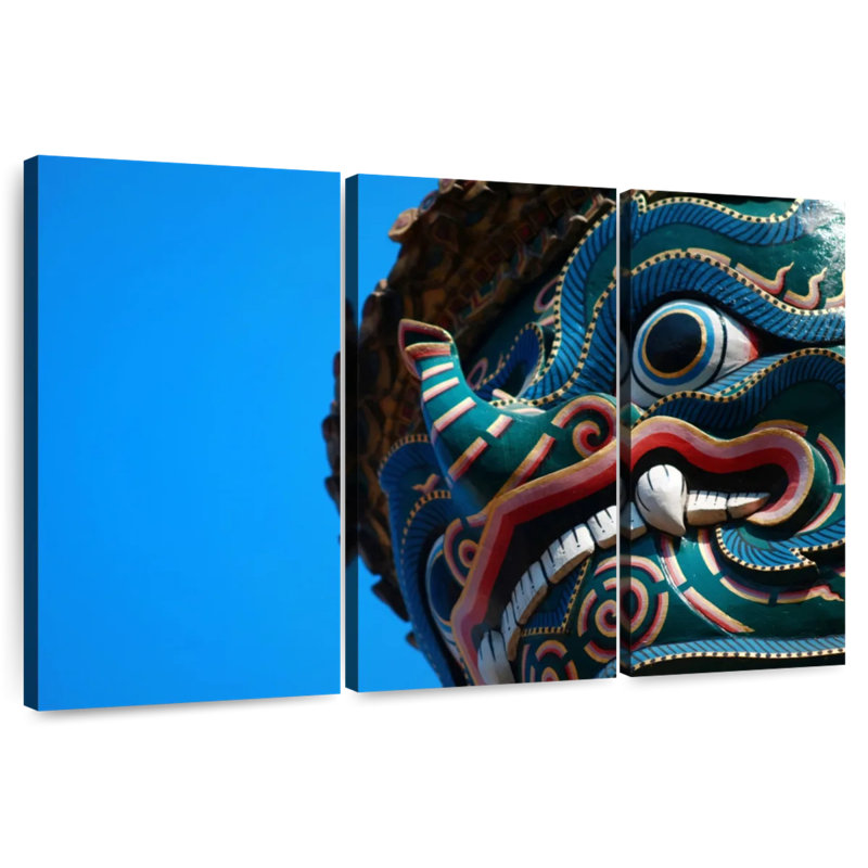Rorry Oriental Monster, 32" H x 50" W