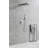 Thermostatic Complete Shower System with Rough in-Valve-97571265