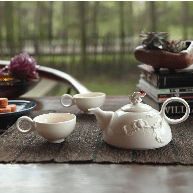 China Floral Teapot Set