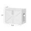 Cat Litter Box Enclosure, Hidden Cat Litter Box Furniture With With 2 Doors And Pads-338091022