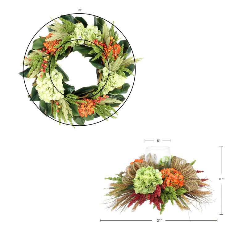 Fall Bundle with  and Candleholder Centerpiece