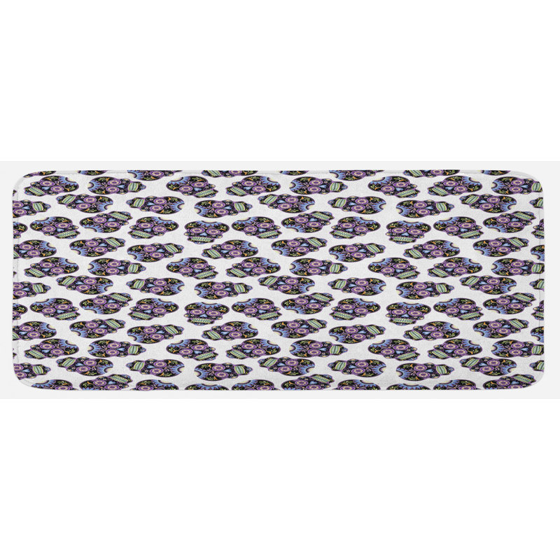 Tapis de cuisine Sugar Skull