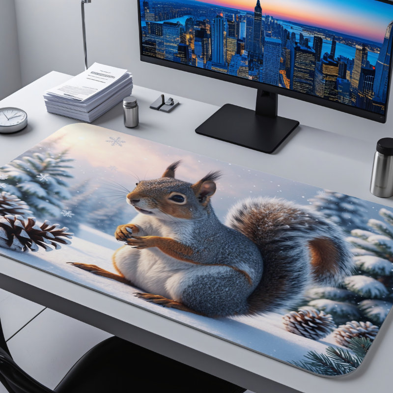 Polyester Desk Pad, 23.6x13.8