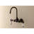 Kingston Brass Aqua Vintage Two-Handle 2-Hole Tub Wall Mount Clawfoot Tub Faucet-72475874
