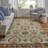 Broaderick Wool and Cotton Floral Indoor Rug-831779988