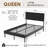 Upholstered Platform Bed Frame-553144668-553144667