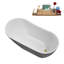 Baignoire autoportante et plateau 55 "avec drain interne Streamline-112235521