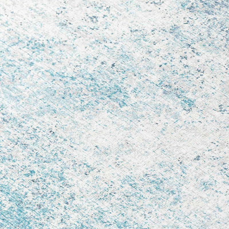 Zamarie Chenille Abstract Indoor / Outdoor Rug, Rectangle 1'8" x 2'6"