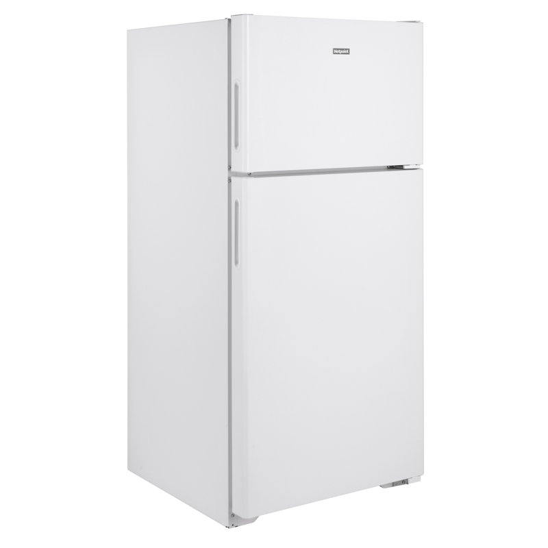 28" Top Freezer 15.6 cu. ft. Refrigerator, White, Right