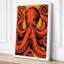 Dynamic Octopus Graphic - Wrapped Canvas-1595626229-1595626231