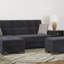 Repose-pieds avec rangement en microfibre Primenest Nimbusflow-1406009329
