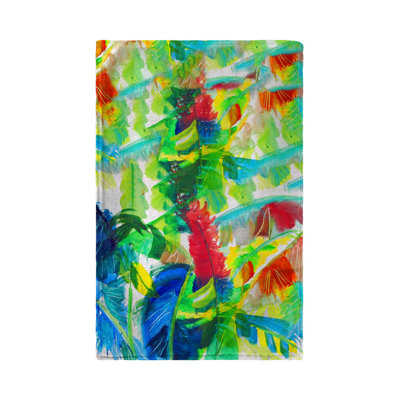 Essuie-mains abstract palmiers