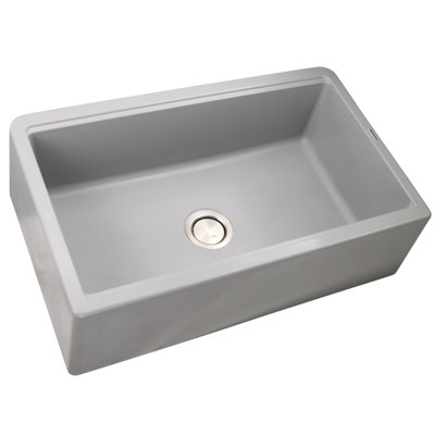 Plymouth 33'' L Single Basin Kitchen Sink