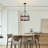 3 - Light Drum Chandelier