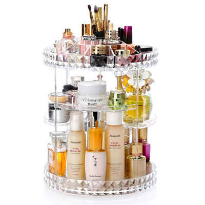 Plastic Makeup Organiser