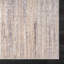Tapis en polypropylène / polyester abstrait tissé à la machine en gris / beige-620593368