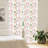 Victorian Floral Semi-Sheer Rod Pocket Curtain Panels-45993466