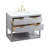 Felicity 42 " W Freestanding Standard 1 Single Vanity Bathroom Vanity With Engineered Marble Top-1480704430