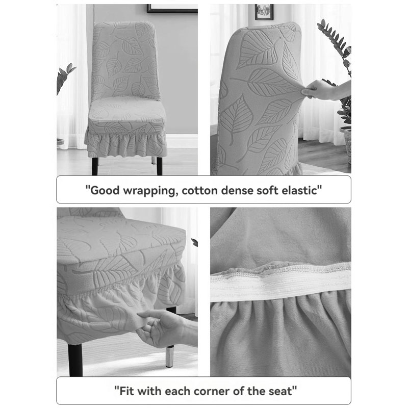 Housse pour chaise de salle à manger, Coton