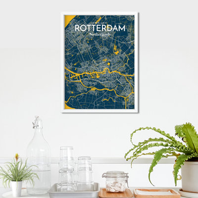 «Rotterdam City Map», impression