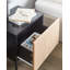 Bedside Table BLYTHE Wood Brown/ Black-1430743264