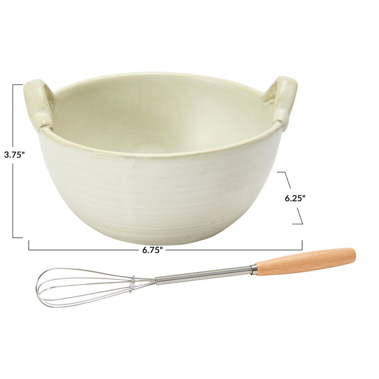 Stoneware Mixing Bowl with Handle – Art & Joy Studios