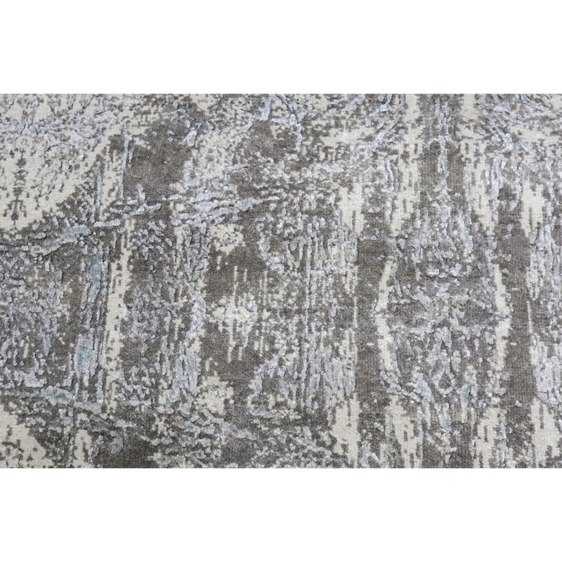 Tapis rectangulaire noué à la main, Rectangulaire 8 pi x 10 pi