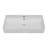 Logmey 16.3'' Ceramic Rectangular Bathroom Sink with Overflow-82425282