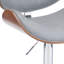 Tabouret de bar moderne pivotant rembourré Marana-1168484446