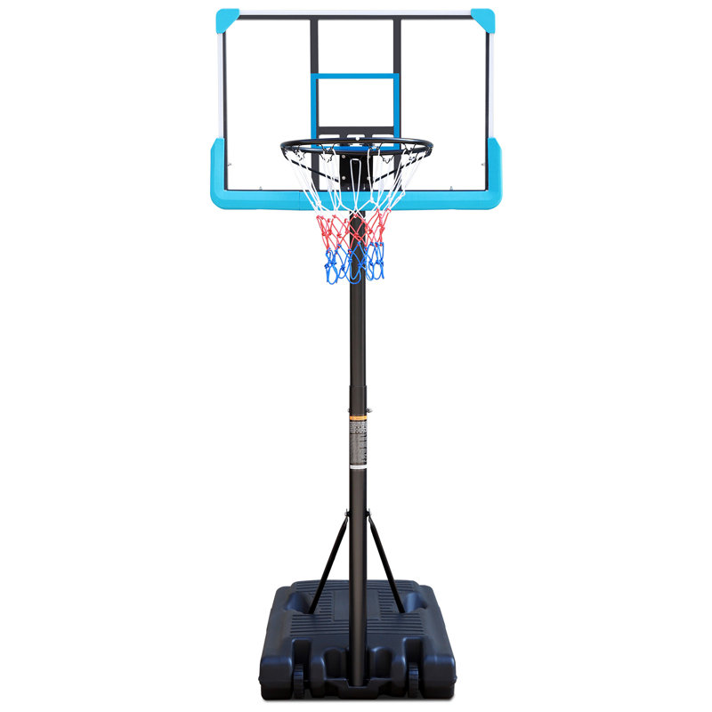 Cerceau de basketball portatif dans le sol