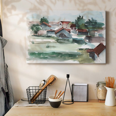 Valley Farm I-Gallery Wrapped Canvas