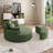 Dashton Upholstered Barrel Chair with Ottoman-756477118