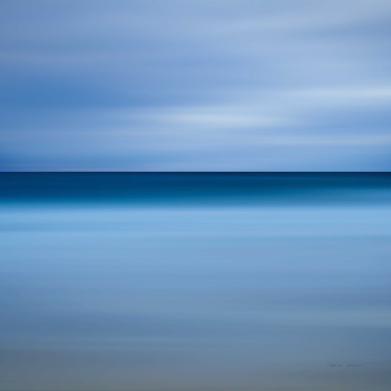 " Beach Blues ", 20" H x 20" W