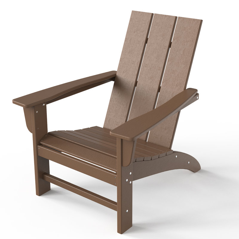 Chaise Adirondack Jergo, Acajou