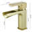 Waterfall Bathroom Faucet With Drain Assembly Single Hole Bathroom Sink Faucets Brass Single Handle Bathroom Basin Taps-103830550