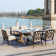 Rectangular 7 - Piece 6 - Person 72.05" Long Dining Set with Cushions
