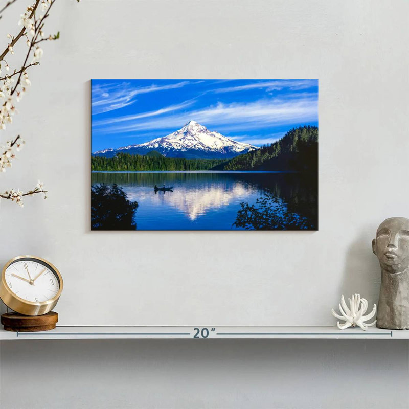 Alvord Kayaking At Mount Hood, 8" H x 12" W