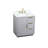 Broadlands 30'' Single Bathroom Vanity with Engineered Marble Top-408000495