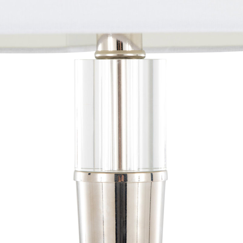 Marla Floor Lamp Set Of 2, Silver