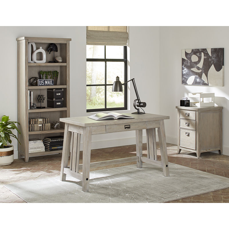 Ensemble de bureau d'ordinateur 3 pièces Haymark, Brun clair