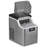 Newair Countertop Clear Ice Maker, 45 lbs. of Ice a Day with FrozenFallTM Technology, Custom Ice Thickness Settings, 1-Gallon Water Bottle Dispenser, 24-Hour Timer, Automatic Self-Cleaning Function, BPA-Free Parts and Oversized Ice Viewing Window
