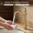 Single-Handle Single Hole Swivel Spout Bathroom Vessel Sink Faucet With Pop-Up Drain Assembly-115707344