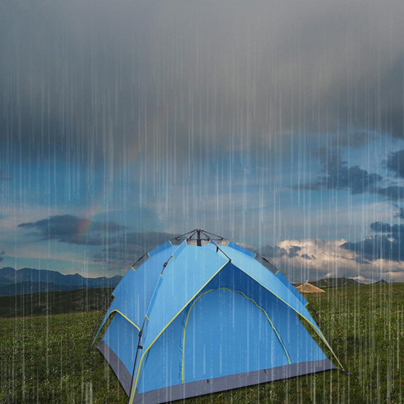 Tente de camping automatique pour 3 personnes