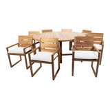 Venice 9 - Piece Solid Wood Dining Set