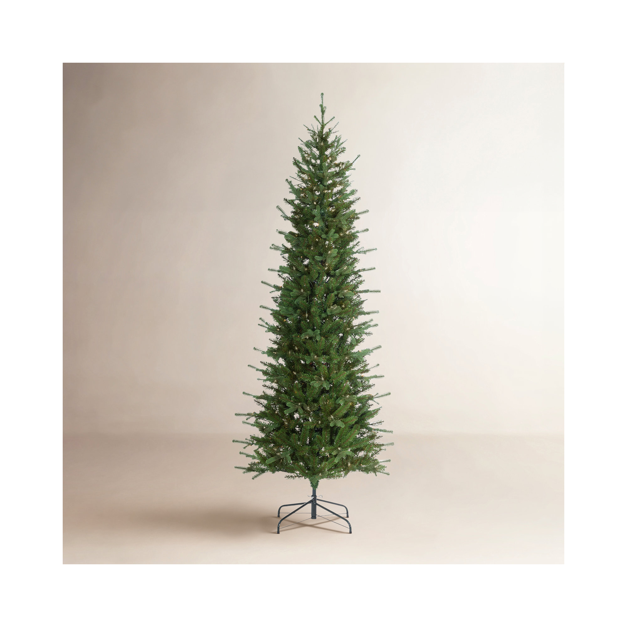 90' Lighted Artificial Pine Christmas Tree