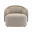 Fauteuil d'appoint Amanda Beige